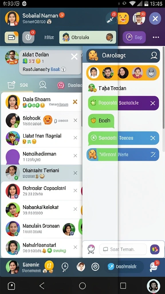 Screenshot menampilkan karakter utama yang siap bertarung.