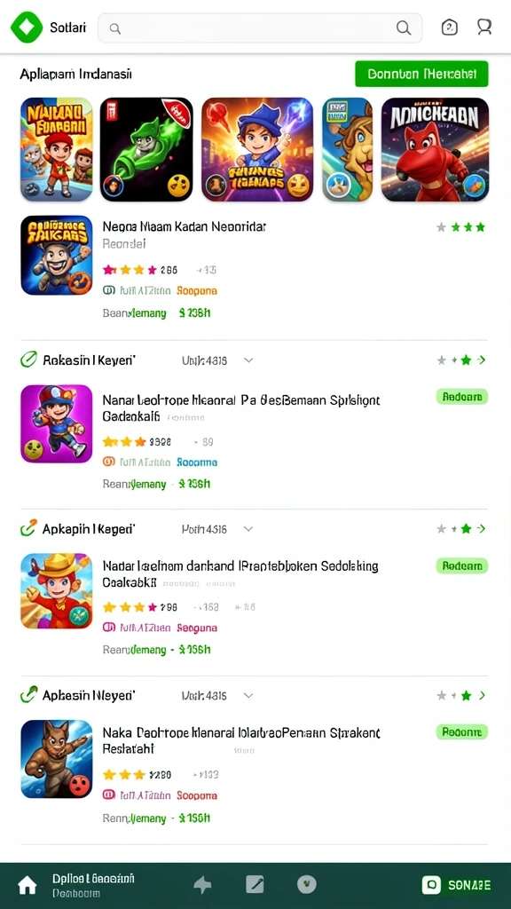 Tangkapan layar 2 menampilkan pemandangan indah dari dunia fantastis game.