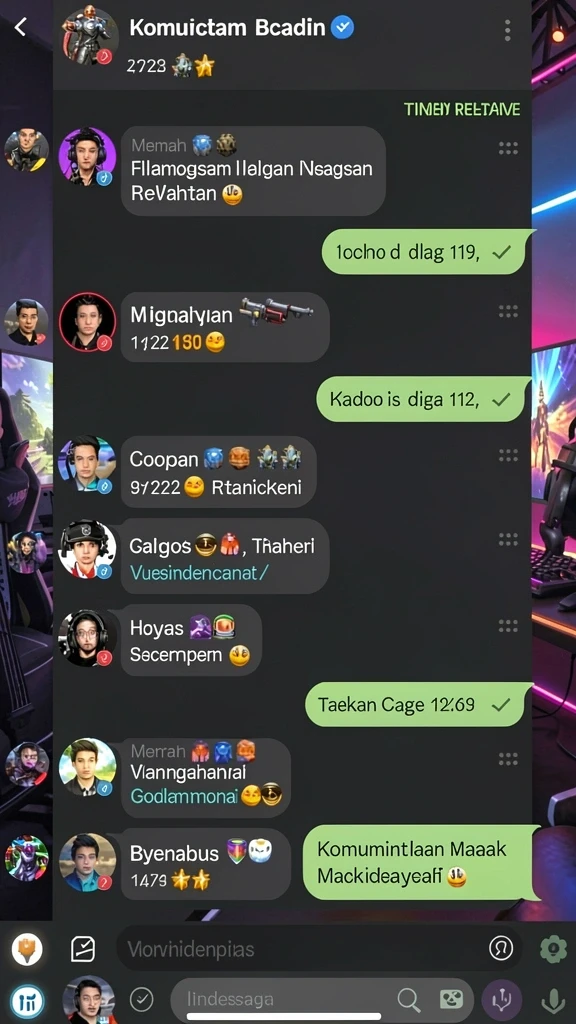 Tampilan karakter utama dengan kostum unik.