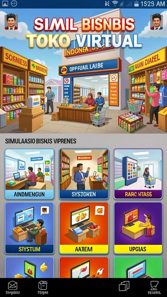 Peta yang menggambarkan dunia fantastis dengan detail.