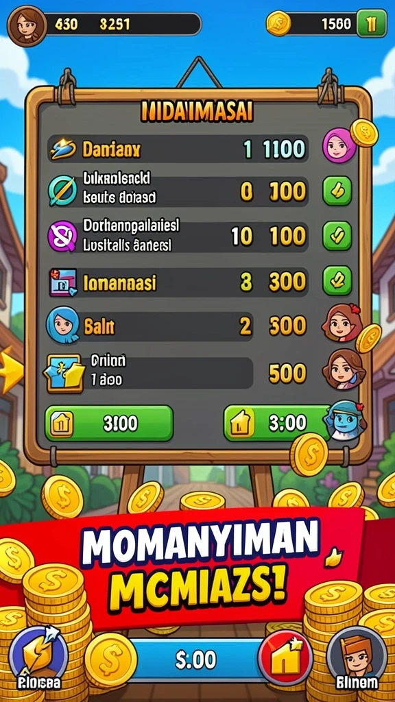 Tangkapan layar karakter utama dalam pertempuran epic.