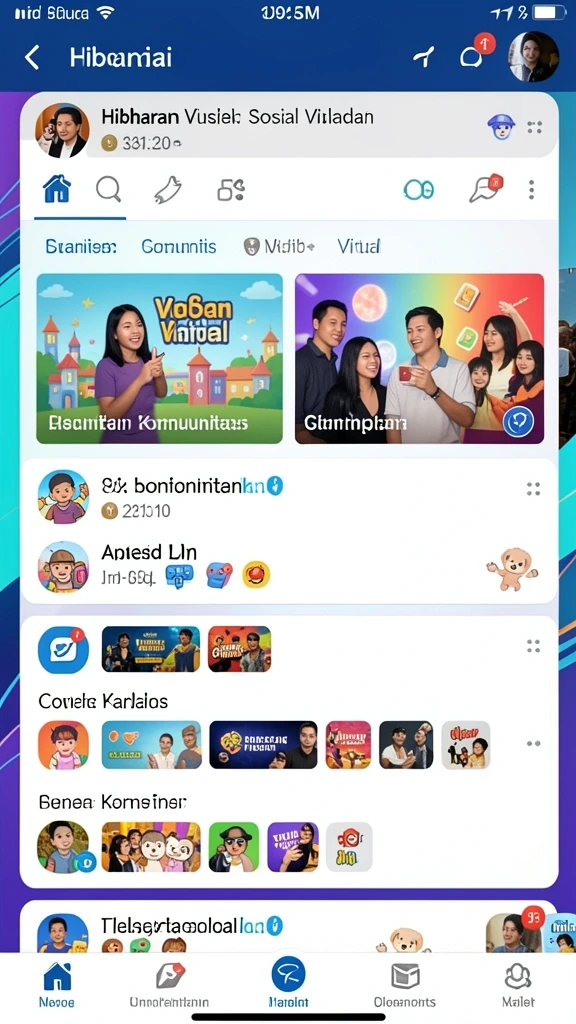 Beragam karakter unik yang bisa dipilih.