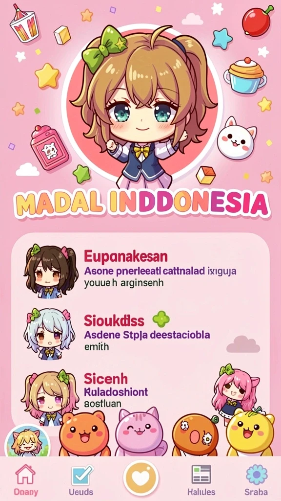Beragam mode permainan yang menantang.