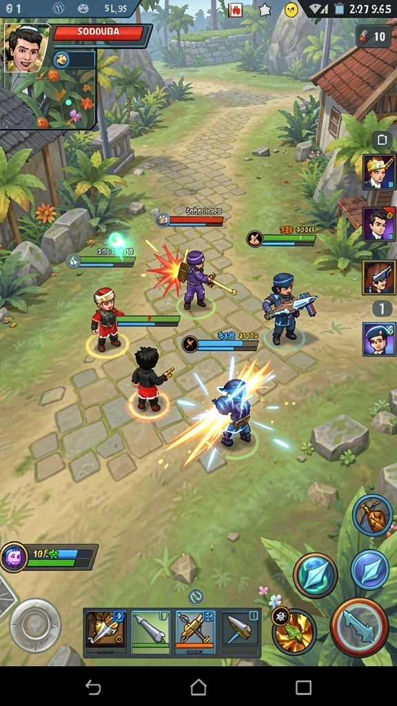 Beragam pilihan game untuk semua usia.