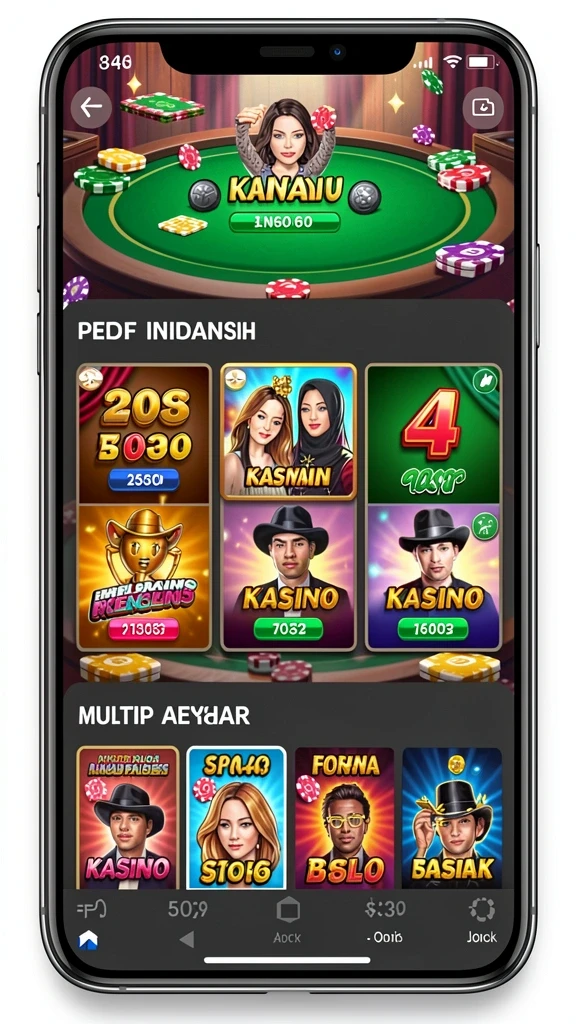 Pengalaman bermain yang seru dan interaktif.