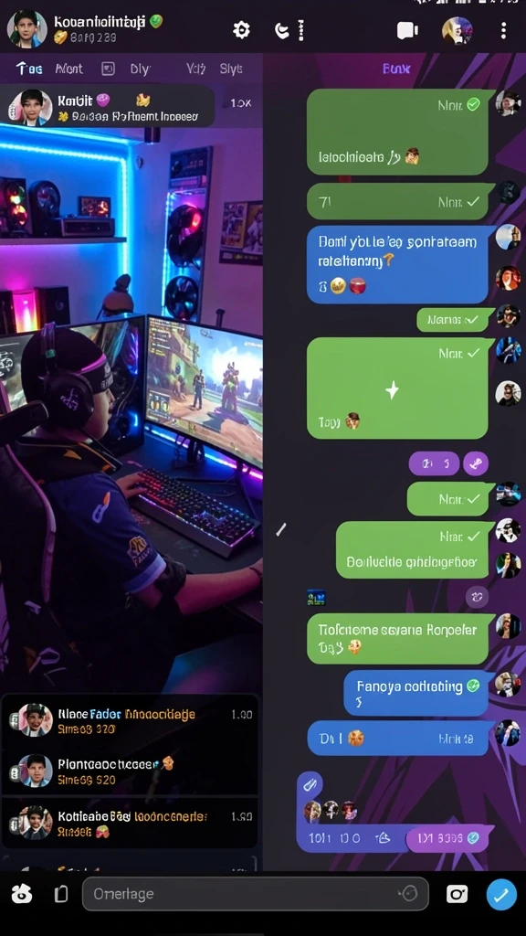 Screenshot level menengah yang menantang.