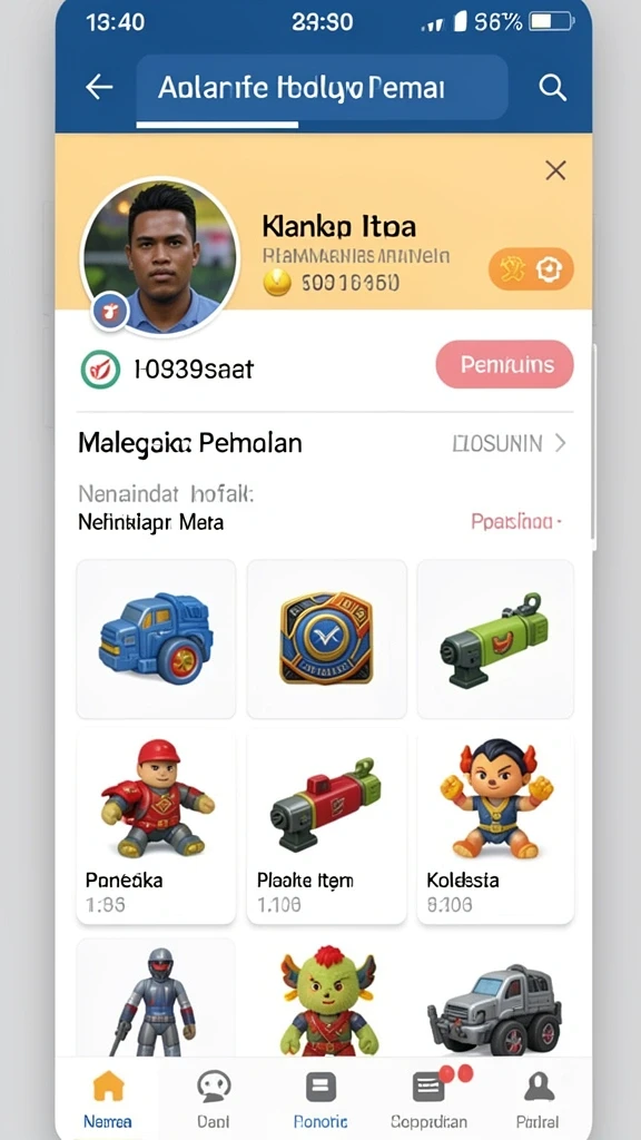Tampilan antarmuka yang ramah pengguna dan intuitif.