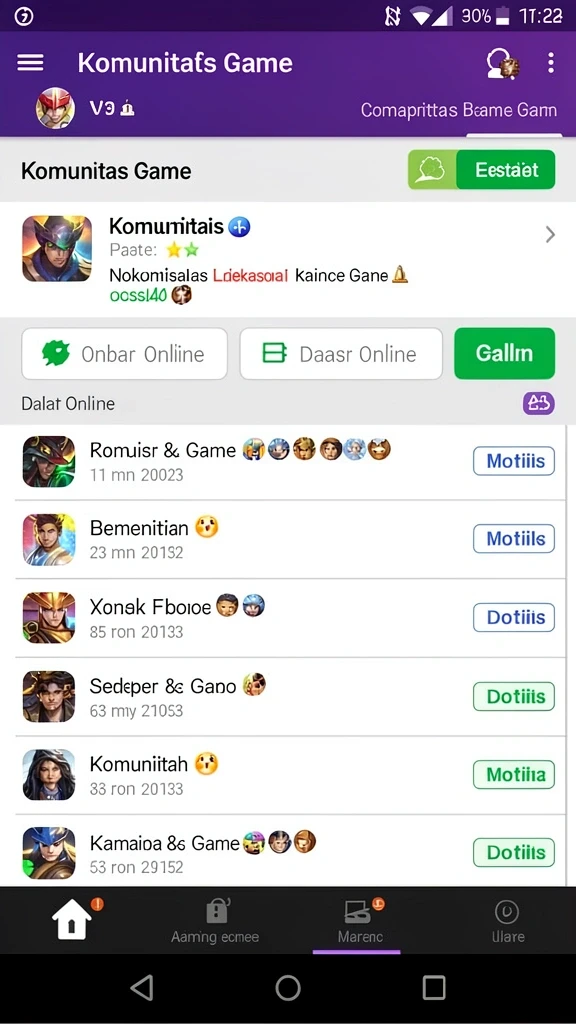 Menampilkan karakter-karakter unik di JKTGAME.