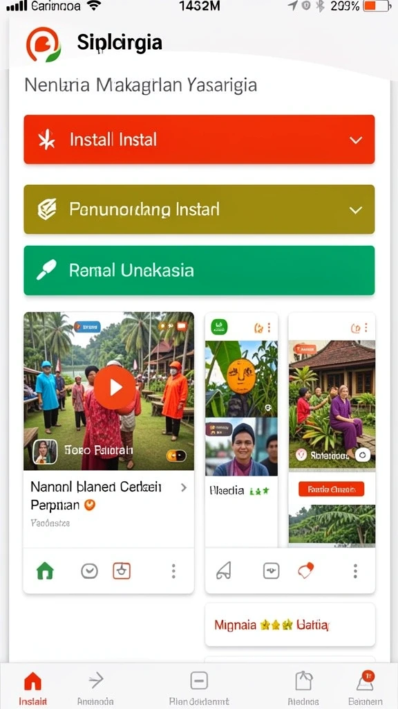 Tampak antarmuka utama JOS77 dengan grafik menarik.