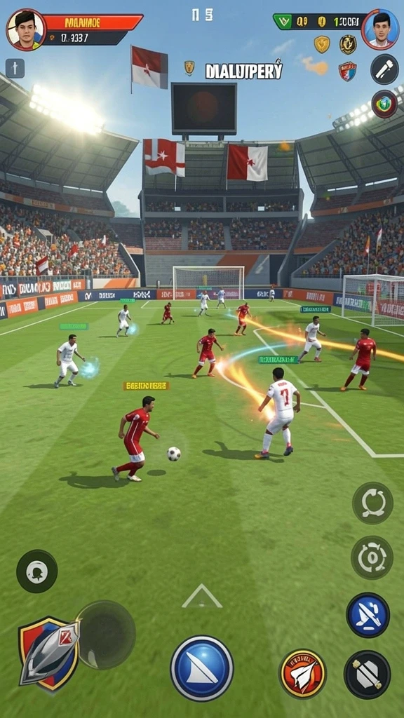 Gameplay yang seru dan penuh tantangan di setiap level.
