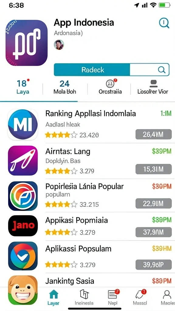 Karakter-karakter lucu yang bisa dipilih untuk permainan.