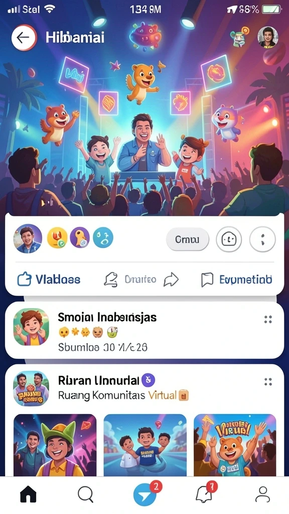 Tampilan awal KENCANA28 yang menawan dan cerah.