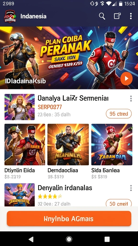 Tampilan antarmuka yang user-friendly dan menarik.