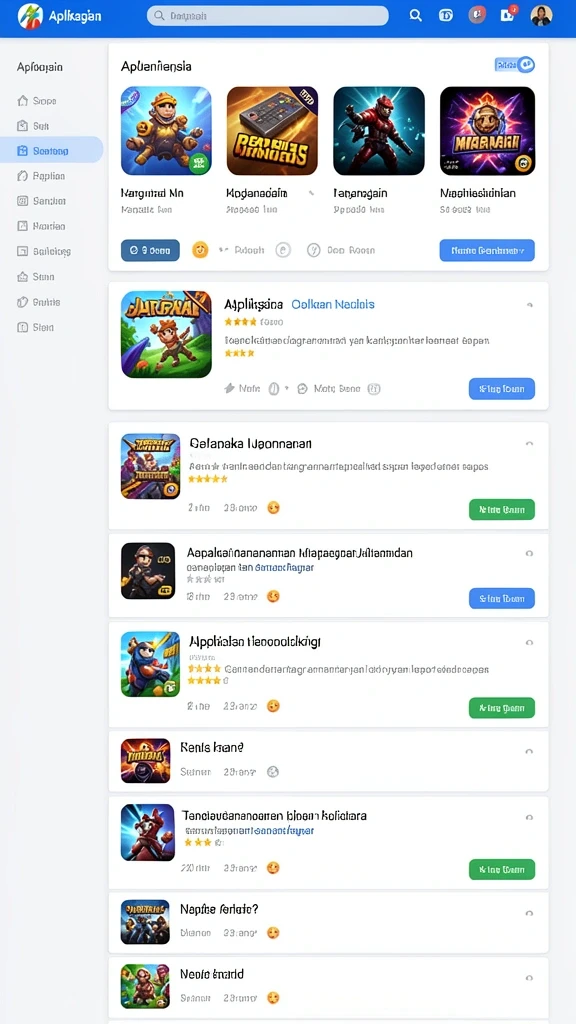 Tangkapan layar menunjukkan grafik yang cerah dan menarik.