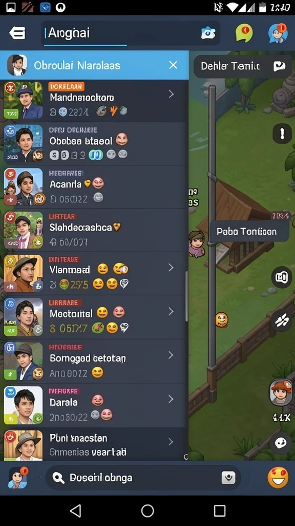 Tangkapan layar memperlihatkan mode multi-pemain yang kompetitif.