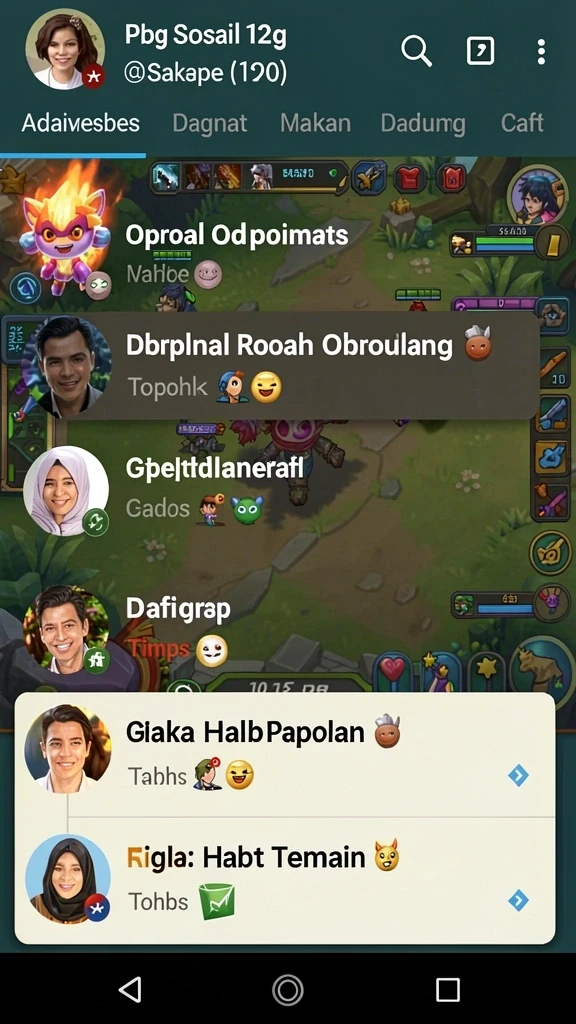 Komunitas aktif yang mendukung dan seru.