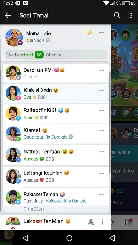 Komunitas aktif dengan banyak strategi berbagi.