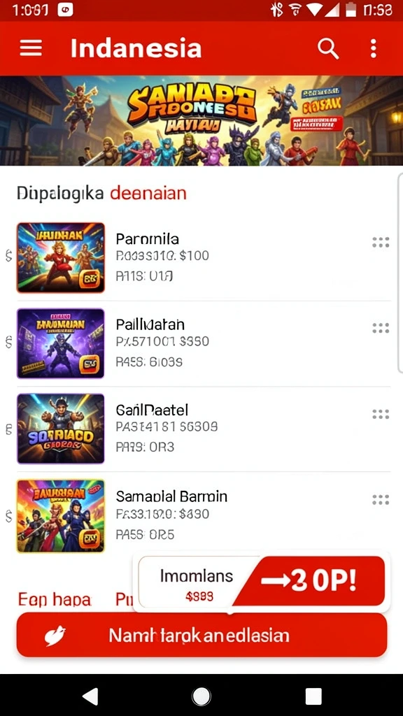 Karakter-karakter unik dengan kemampuan berbeda.