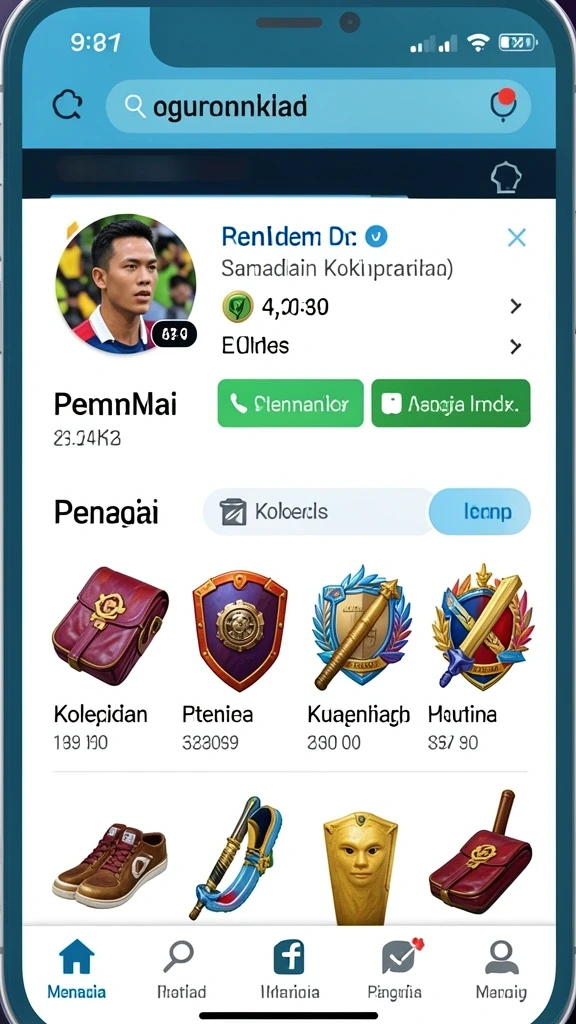 Antarmuka pengguna yang sederhana dan intuitif.