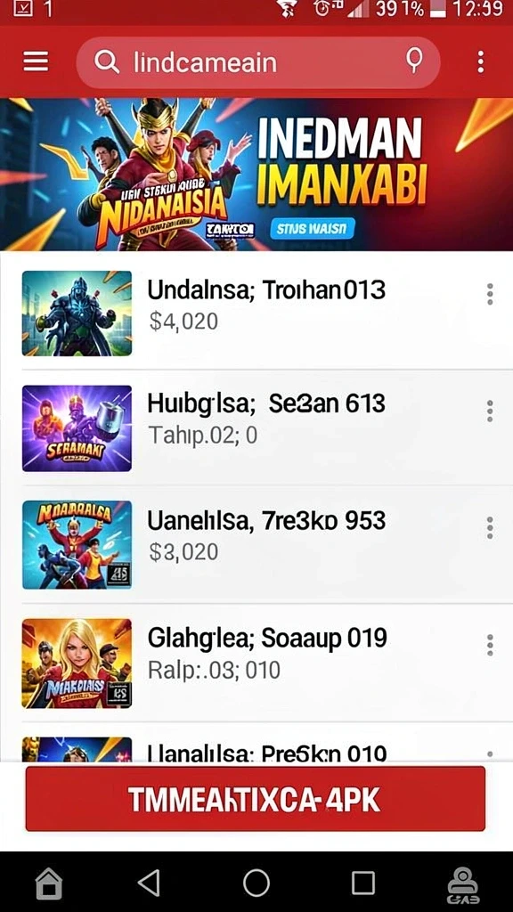 Tampilan antarmuka PESGSLOT yang menarik.