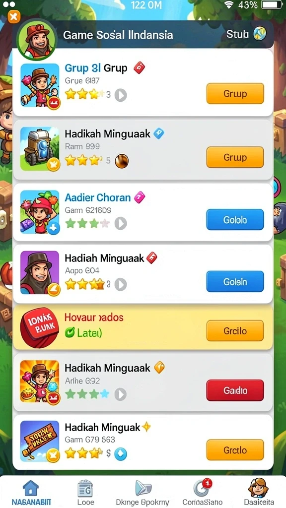 Misi mendebarkan yang harus diselesaikan oleh pemain.