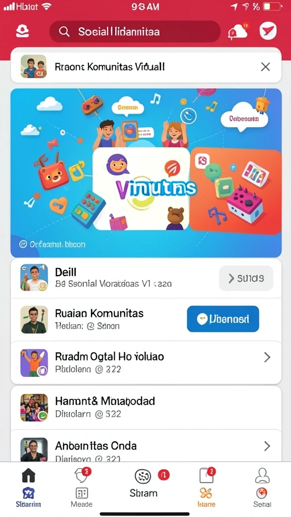Tampilan antarmuka yang menarik dan mudah digunakan.