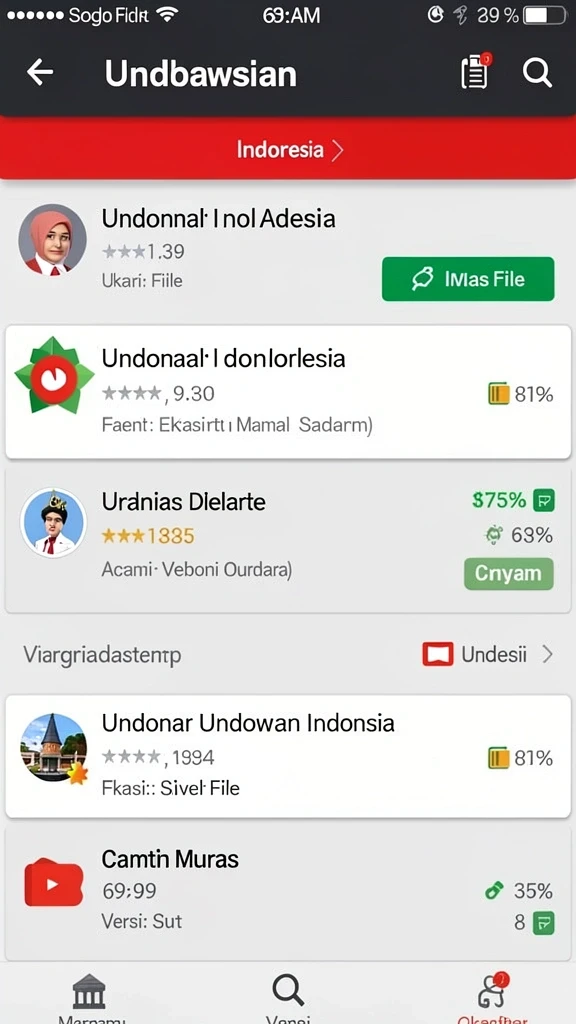 Tampilan karakter utama yang menarik dan detail.