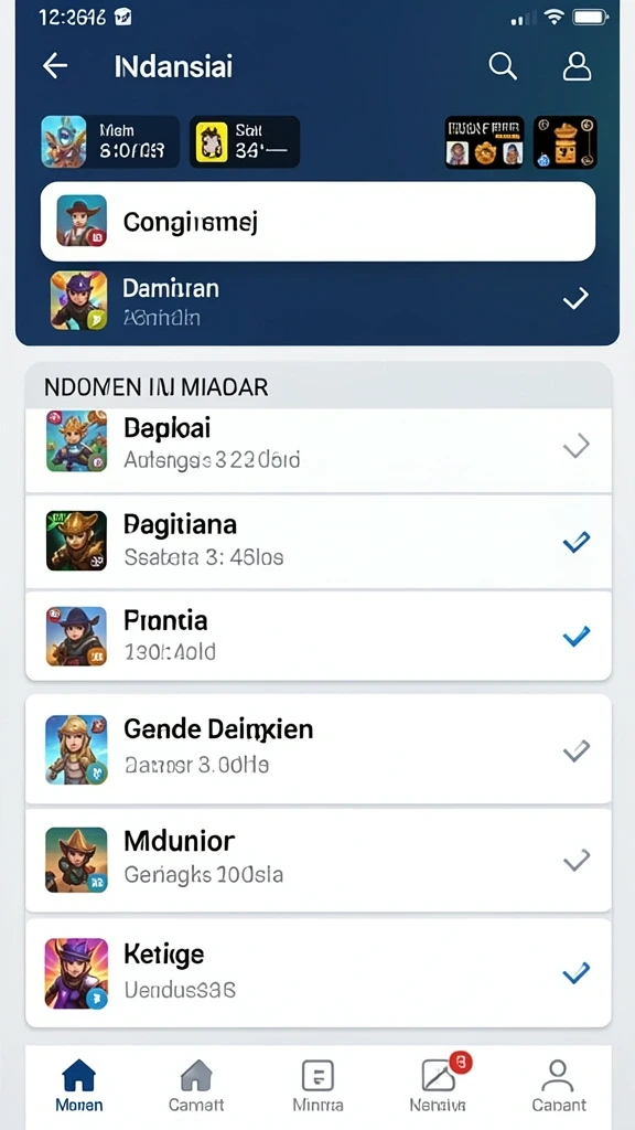 Screenshot menampilkan pertarungan epik antara karakter samurai.