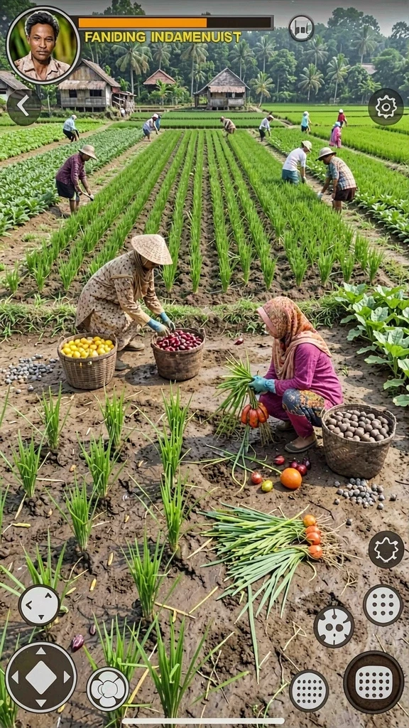 Tangkapan layar menampilkan karakter utama dalam petualangan.