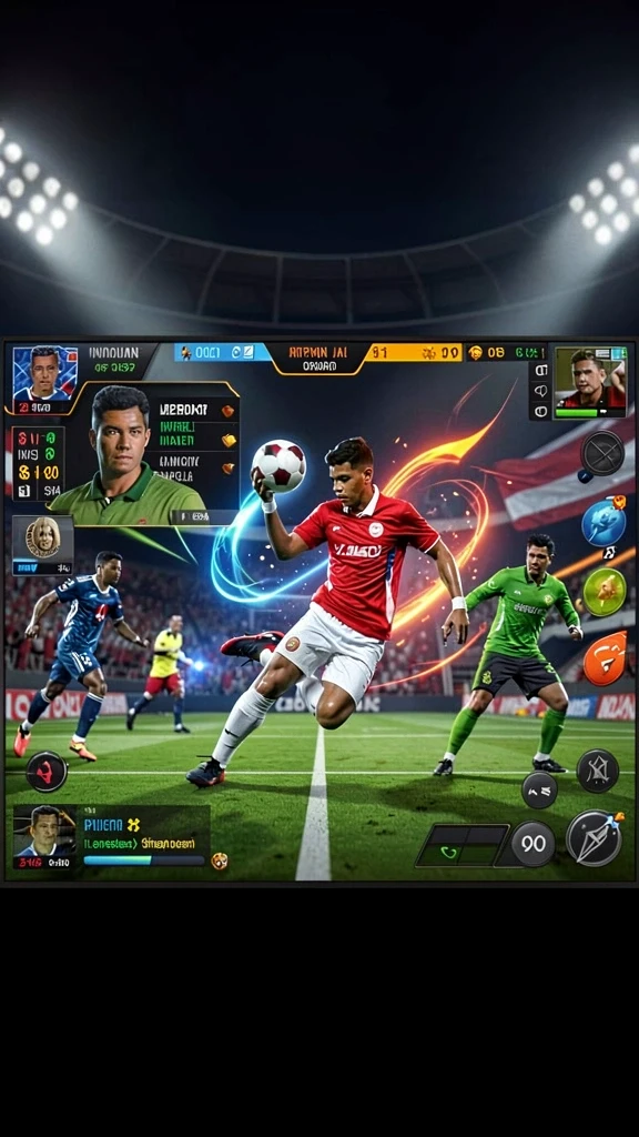 Tangkapan layar menunjukkan mode multiplayer yang seru.