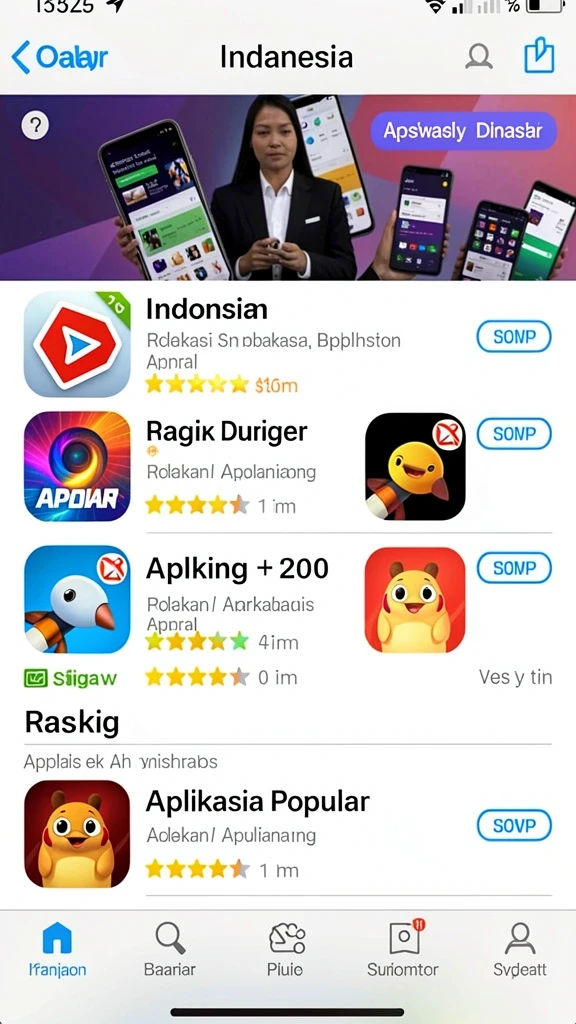 Pengaturan karakter yang unik dan menarik.