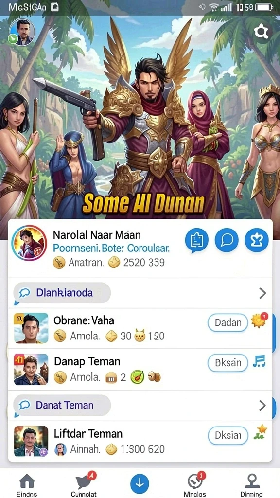 Fitur bonus harian yang menggiurkan bagi pengguna.