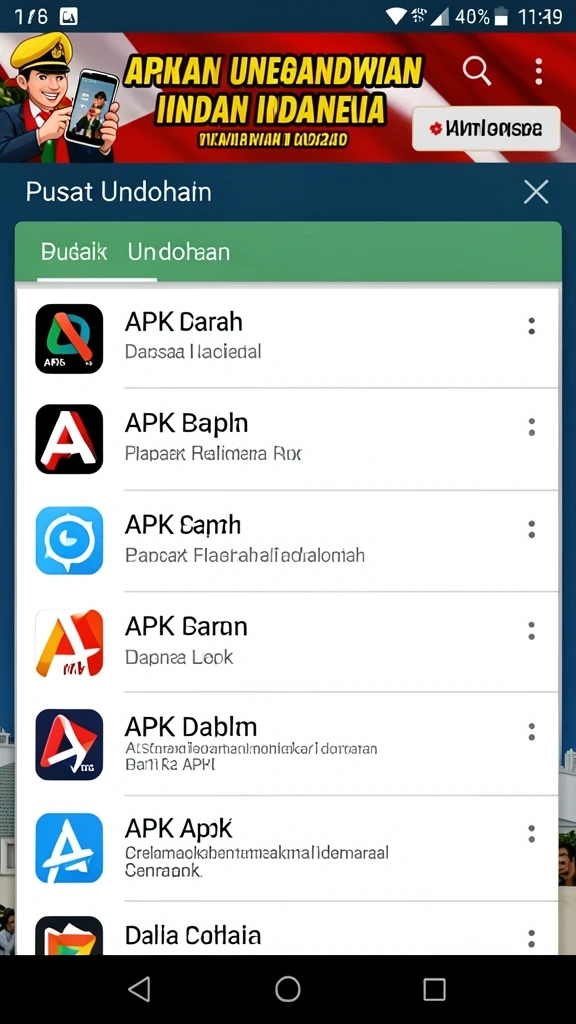 Antarmuka pengguna yang jelas dan mudah dipahami.