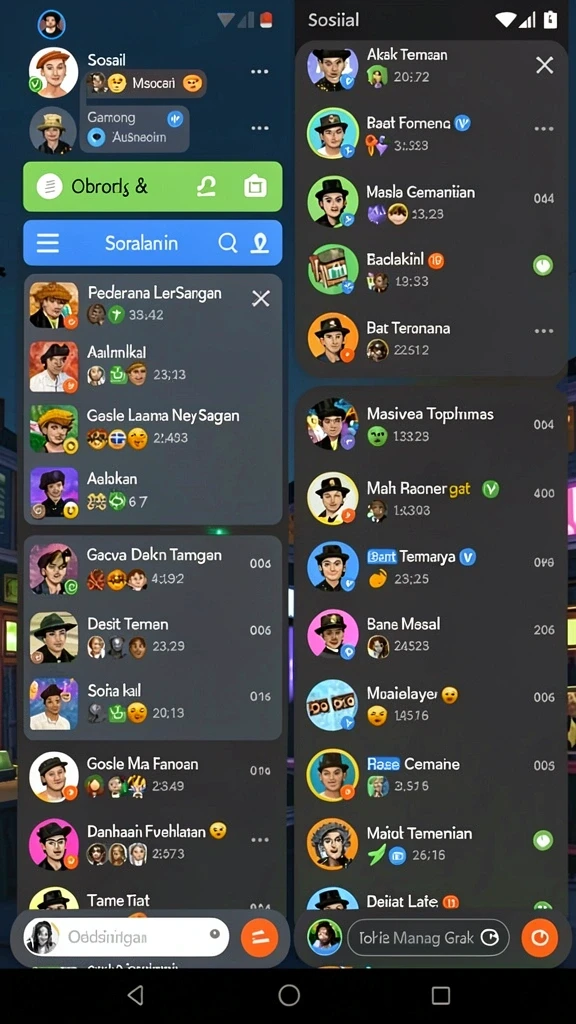 Screenshot menunjukkan level menantang yang baru.