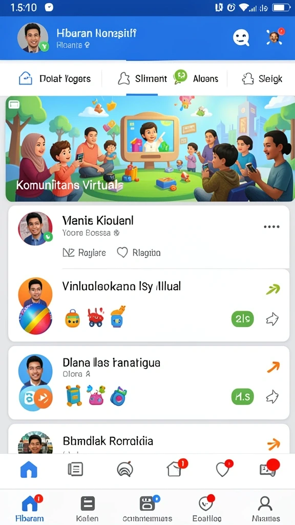 Karakter unik dengan berbagai kemampuan menarik.
