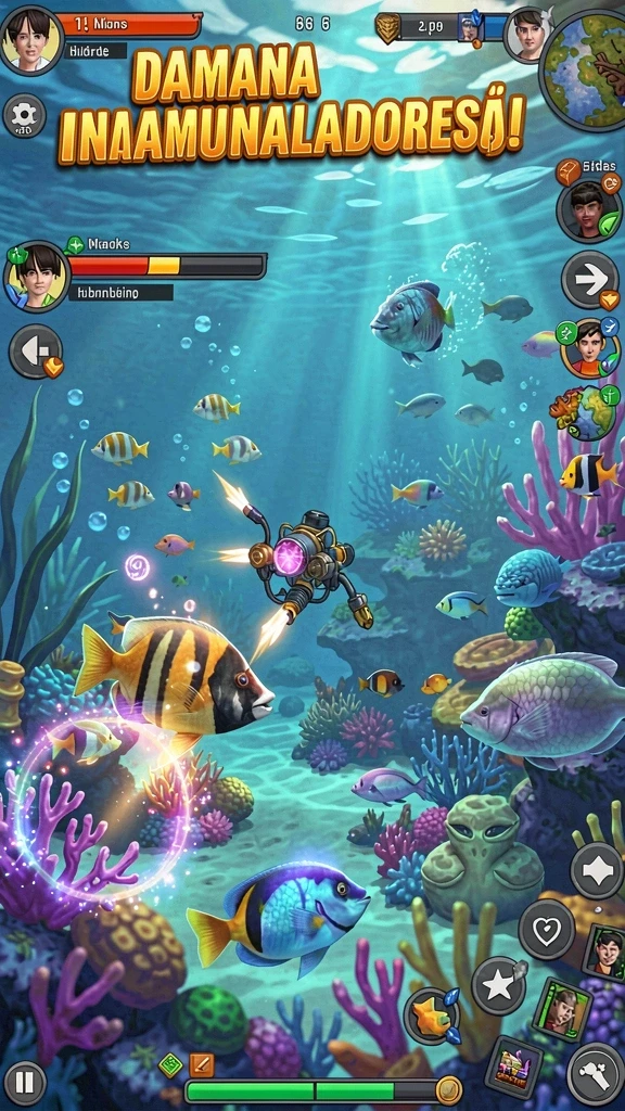 Screenshot memperlihatkan mode multiplayer yang mendebarkan.
