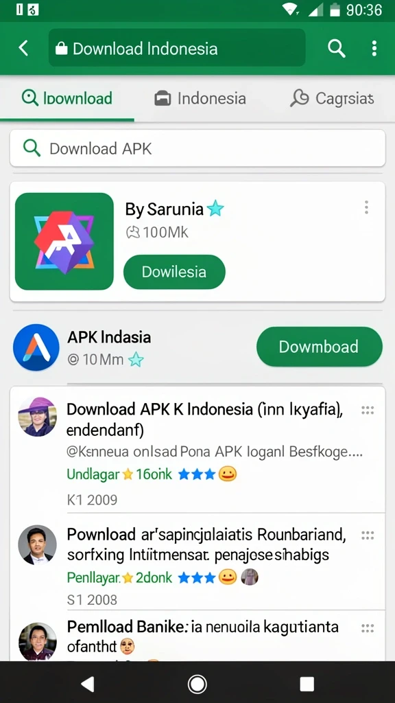 Screenshot ketiga menunjukkan promosi dan bonus menarik.